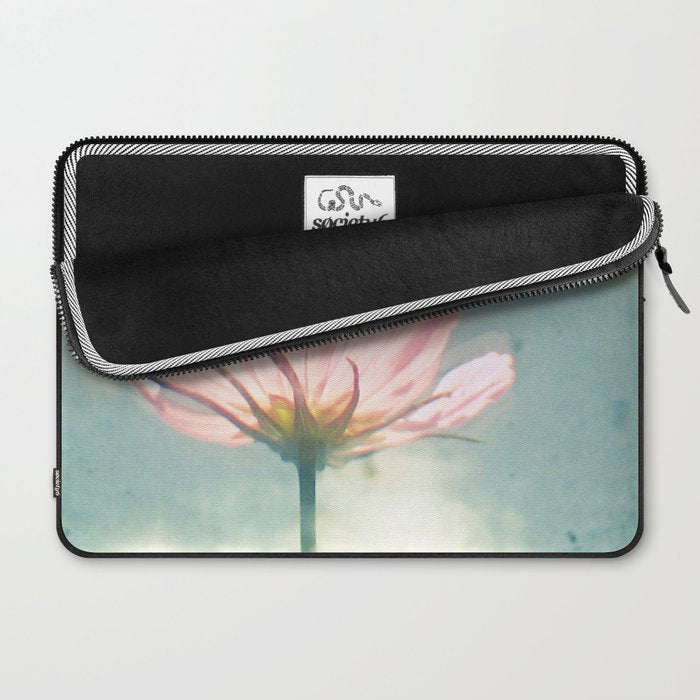 Pink Cosmos Laptop Sleeve Gallery Image 2