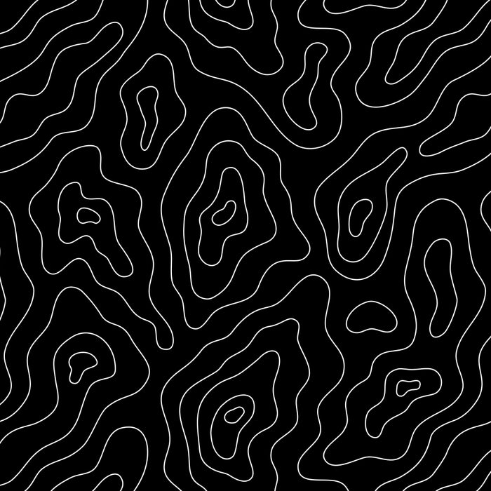 Abstract topography map line art pattern Coffee Mug Gallery Image 2