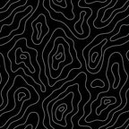 Abstract topography map line art pattern Coffee Mug Gallery Image 2