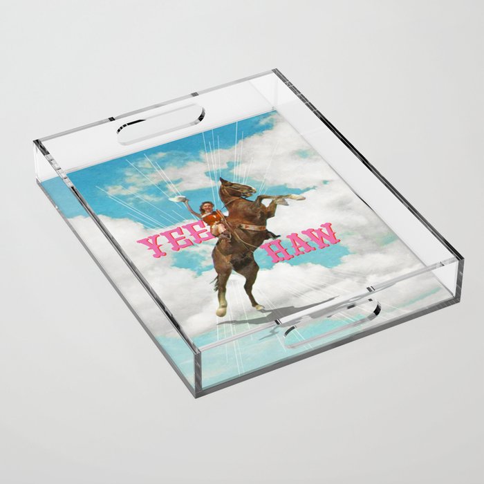 YEE HAW Acrylic Tray Gallery Image 1