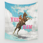 YEE HAW Wall Tapestry Gallery Image 4