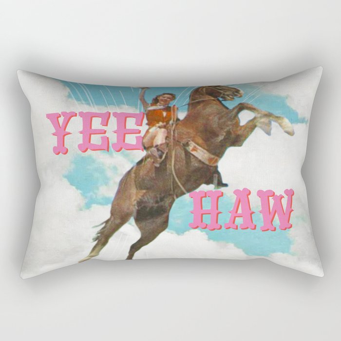 YEE HAW Rectangular Pillow Gallery Image 2
