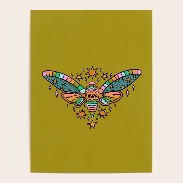 Libra Cicada Poster Gallery Image 4