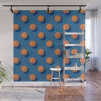 BALLS Table Tennis - pattern Wall Mural Gallery Image 1