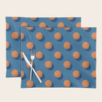 BALLS Table Tennis - pattern Placemat Gallery Image 1
