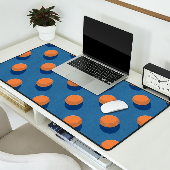 BALLS Table Tennis - pattern Desk Mat Gallery Image 2