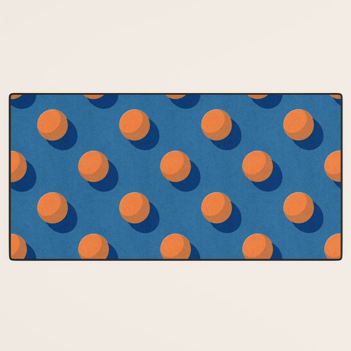 BALLS Table Tennis - pattern Desk Mat Gallery Image 3