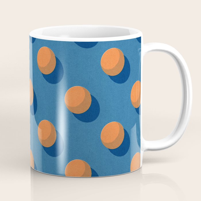BALLS Table Tennis - pattern Coffee Mug Gallery Image 1