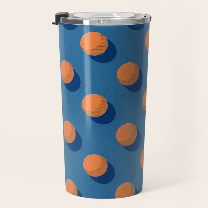BALLS Table Tennis - pattern Travel Mug Gallery Image 3