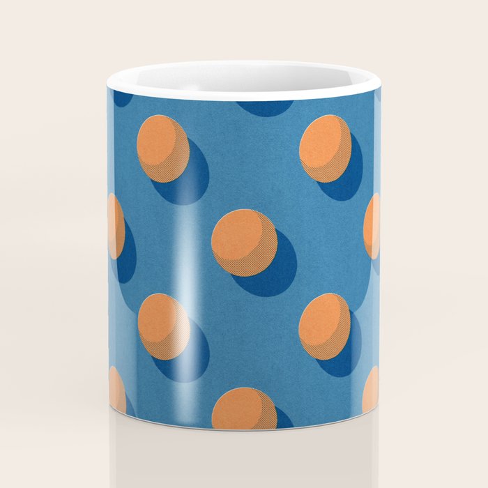 BALLS Table Tennis - pattern Coffee Mug Gallery Image 4