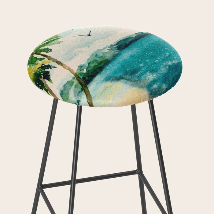 Palm Trees 1 Stool Gallery Image 2