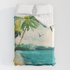 Palm Trees 1 Duvet Cover Gallery Image 6