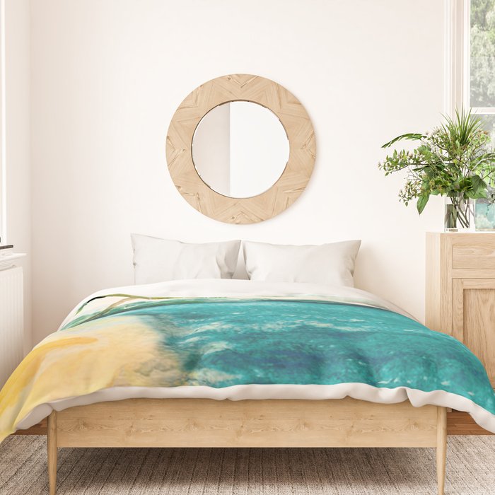 Palm Trees 1 Duvet Cover Gallery Image 3
