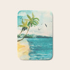 Palm Trees 1 Bath Mat Gallery Image 1