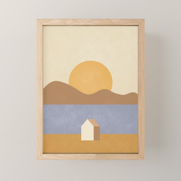 Tiny House #4 Mini Art Print Gallery Image 1
