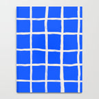 Cobalt Blue Checker Grid Notebook Gallery Image 4