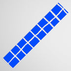 Cobalt Blue Checker Grid Table Runner Gallery Image 3