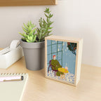 WOMAN UNDER A TREE Mini Art Print Gallery Image 2