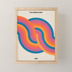 Vintage California Sun: Sacred Geometry Edition Mini Art Print Gallery Image 1