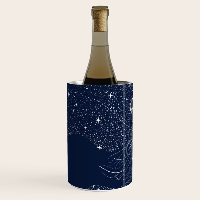 starry jellyfish Wine Chiller Gallery Image 1