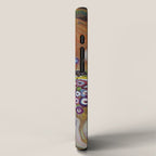 Gustav Klimt - The Mermaids II with poppies oceanic / floral portrait painting iPhone Case Gallery Image 2
