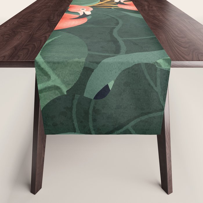 Two Flamingos Table Runner Gallery Image 1