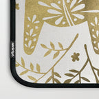 Swedish Dala Horses - Gold Palette Laptop Sleeve Gallery Image 3