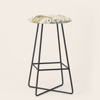 Swedish Dala Horses - Gold Palette Stool Gallery Image 1