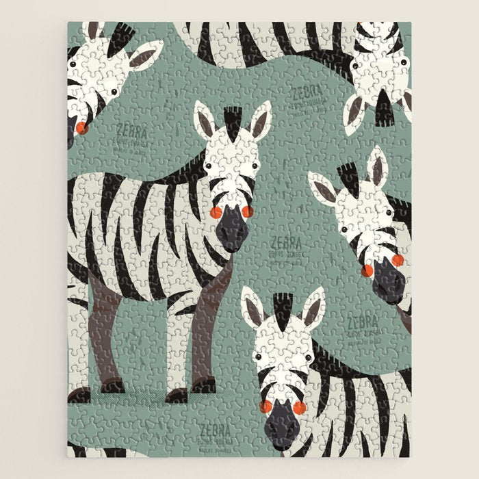 Zebra, Wildlife of Africa Jigsaw Puzzle Gallery Image 1