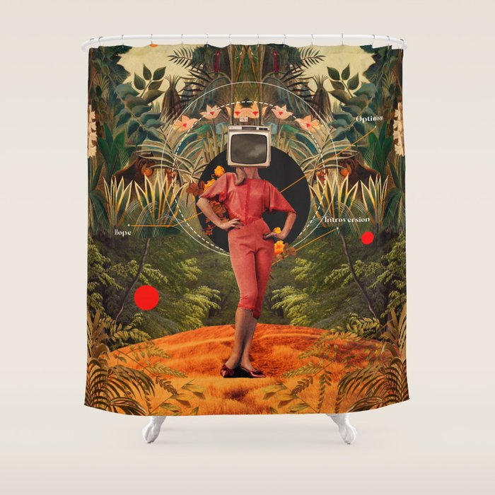 Her hopes never end Shower Curtain Gallery Image 1