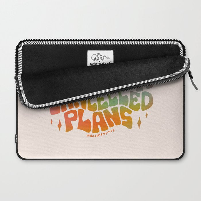 Ok With Cancelled Plans Laptop Sleeve Gallery Image 2