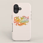 Ok With Cancelled Plans iPhone Case Gallery Image 1