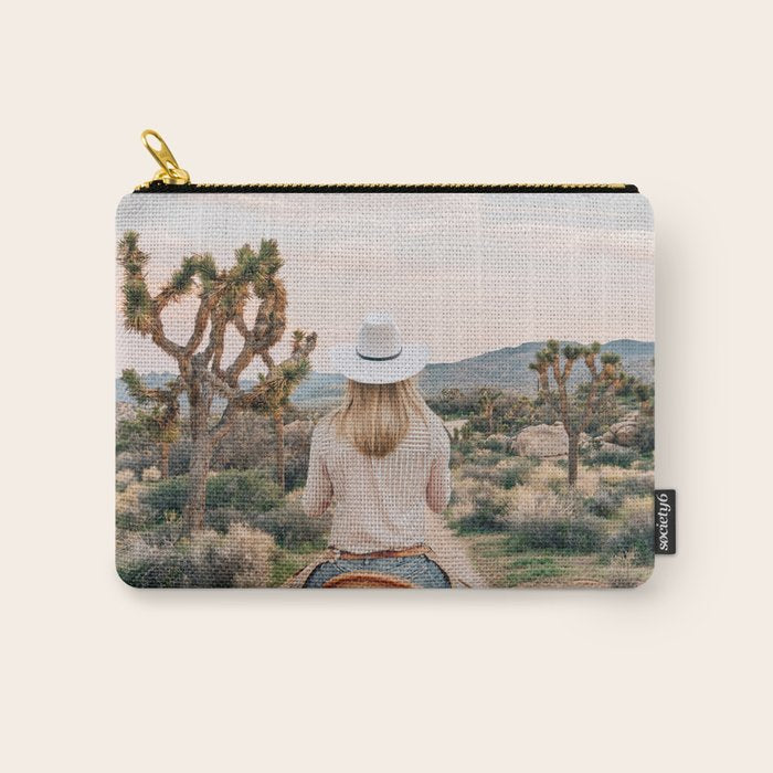 Desert Cowgirl Carry All Pouch Gallery Image 1