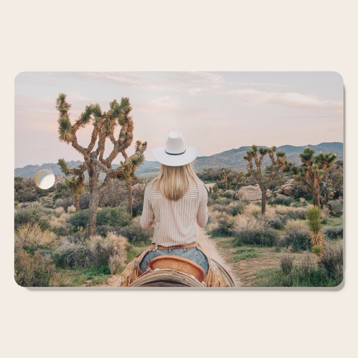 Desert Cowgirl Cutting Board Gallery Image 1
