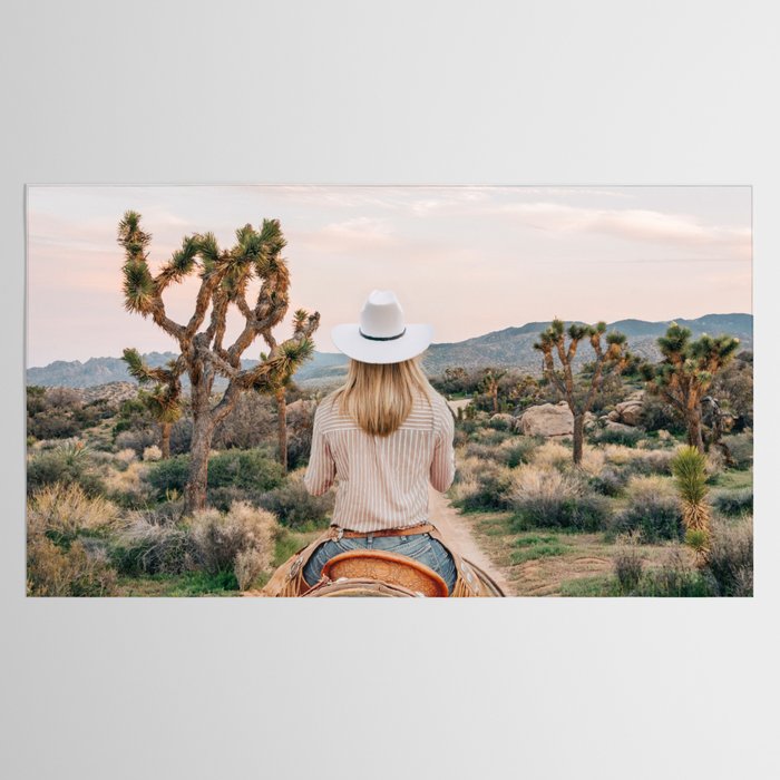 Desert Cowgirl Tablecloth Gallery Image 2