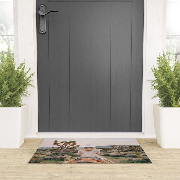 Desert Cowgirl Welcome Mat Gallery Image 3