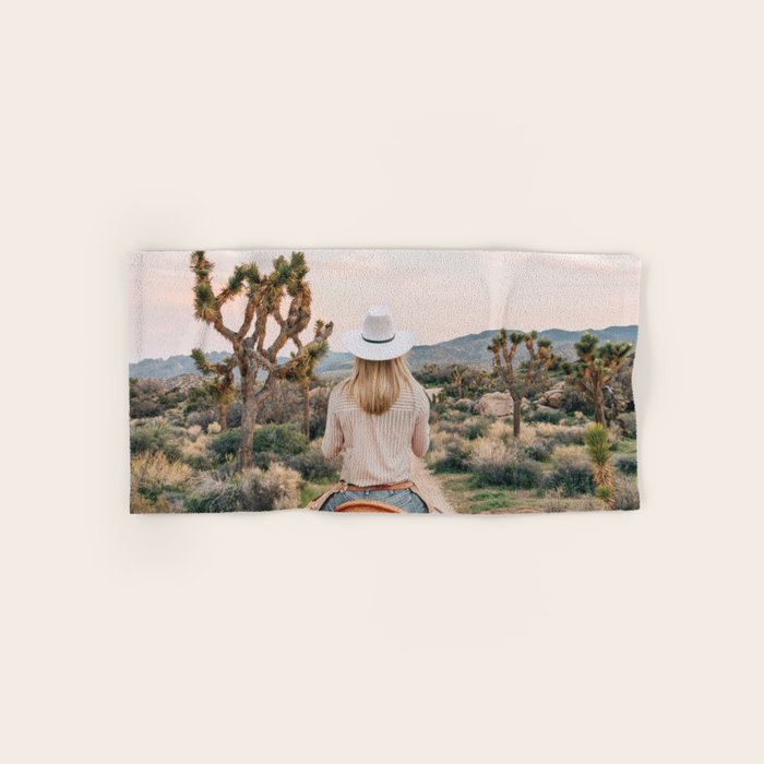 Desert Cowgirl Bath Towel Gallery Image 1