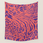Untamed Blaze Wall Tapestry Gallery Image 4