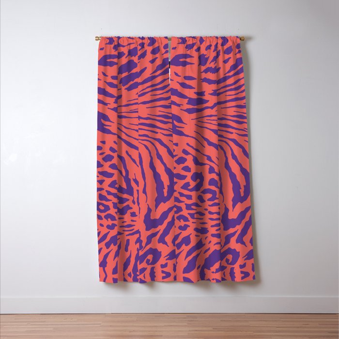 Untamed Blaze Window Curtain Gallery Image 3