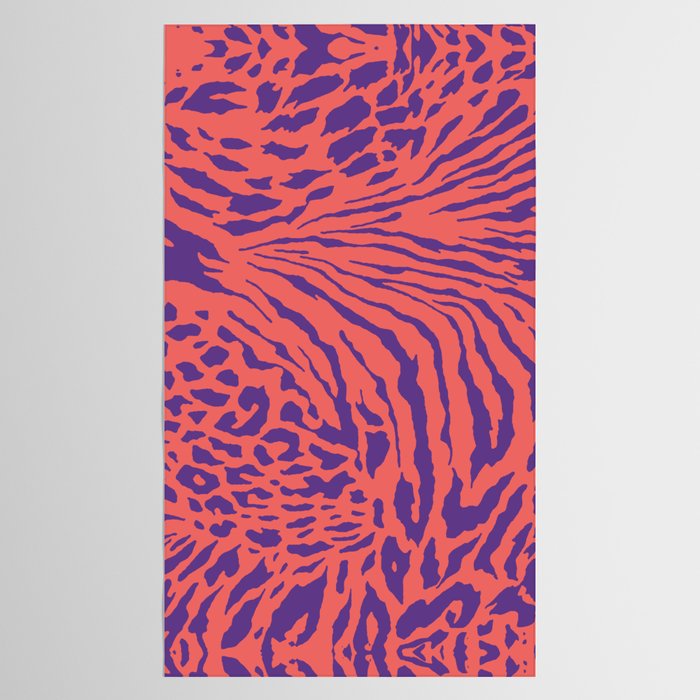 Untamed Blaze Tablecloth Gallery Image 2