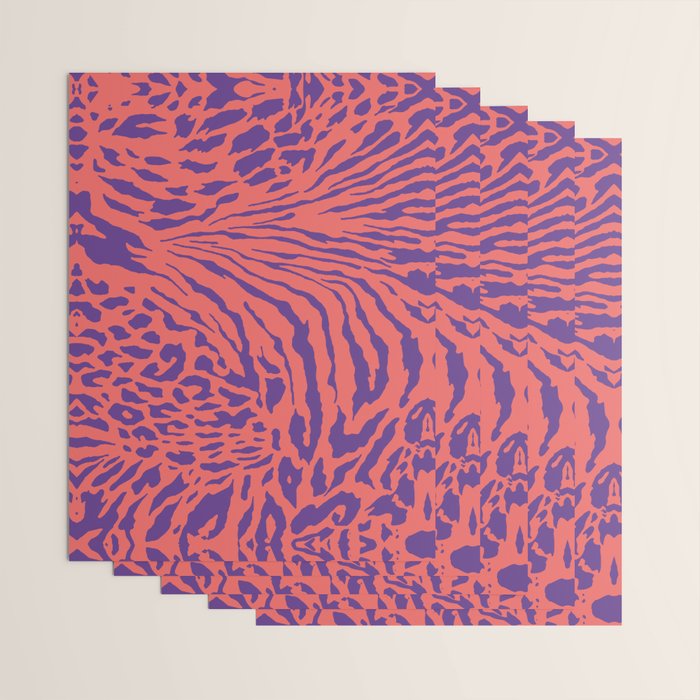 Untamed Blaze Wrapping Paper Gallery Image 3