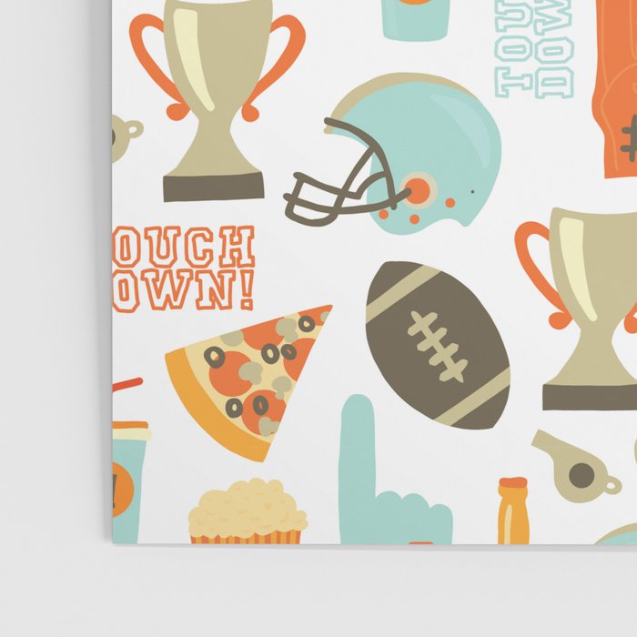American Football Party Poster Gallery Image 3