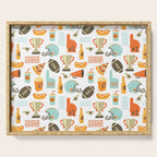 American Football Party Serving Tray Gallery Image 1