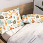 American Football Party Pillow Sham Gallery Image 2