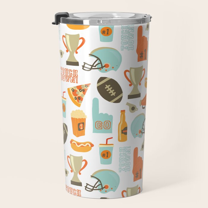 American Football Party Travel Mug Gallery Image 3