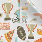 American Football Party Wall Tapestry Gallery Image 3