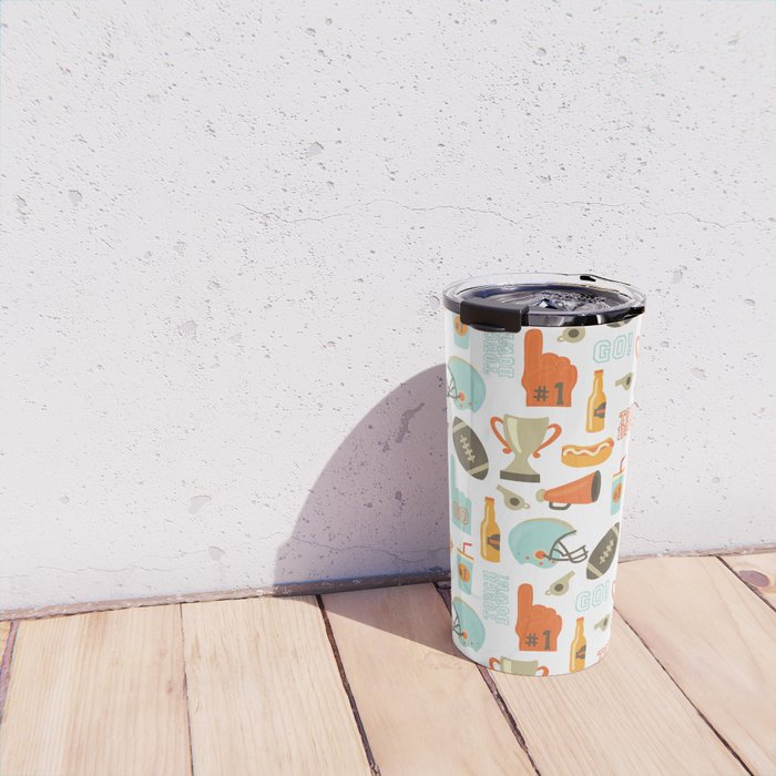 American Football Party Travel Mug Gallery Image 4