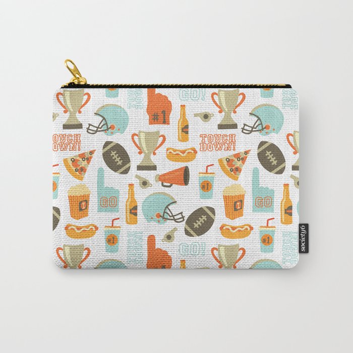 American Football Party Carry All Pouch Gallery Image 1