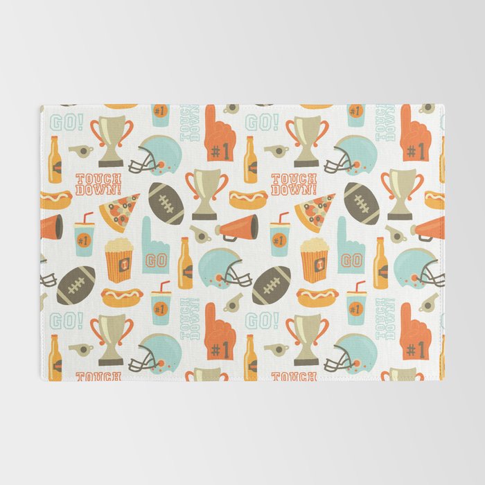 American Football Party Rug Gallery Image 2