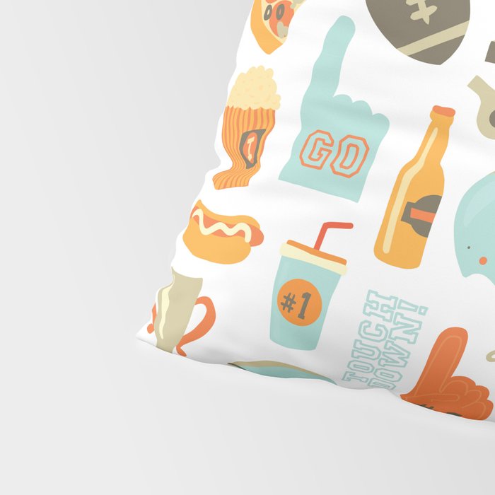 American Football Party Pillow Sham Gallery Image 4
